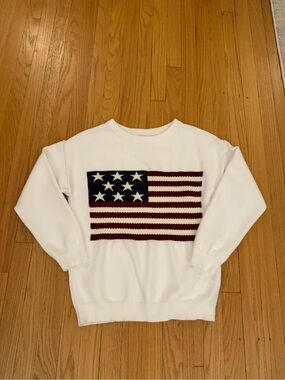 American flag sweater